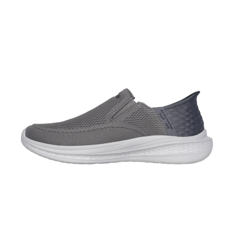 قیمت و خرید کفش بدون بند مردانه طوسی اسکچرز مدل 210887 GRY Slip-ins: Slade - Deacon Skechers از سایت ایران اسکیچرز اورجینال