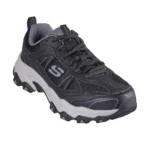 خرید کفش مشکی مردانه اسکچرز مدل 237527 BKGY Stamina AT - Upper Stitch Skechers اورجینال از ایران اسکچرز