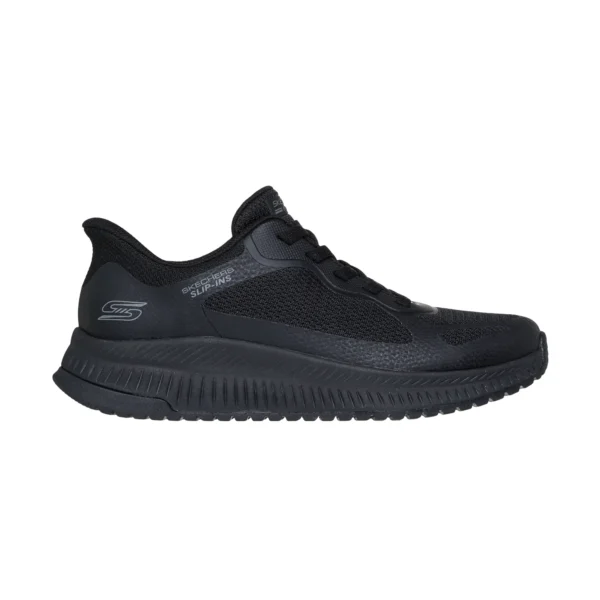 قیمت و خرید کفش روزمره مشکی زنانه اسکچرز مدل 117624 BBK Slip-ins: BOBS Squad 4 - Staple Look Skechers اورجینال آسان پوش از ایران اسکیچرز