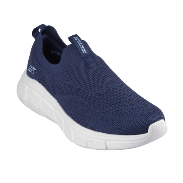 قیمت و خرید کفش بدون بند سرمه‌ای مردانه اسکچرز مدل 118107 NVY BOBS B Flex - Frigid Edge Skechers از ایران اسکچرز اصل