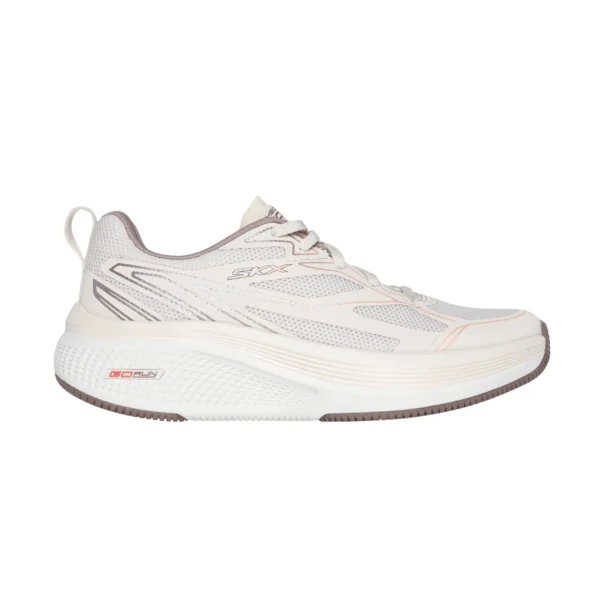 خرید کفش ورزشی کرم زنانه اسکچرز مدل 129001 NTCL Go Run Elevate 2.0 - Allaire Skechers اورجینال ساخت ویتنام اسکیچرز تهران