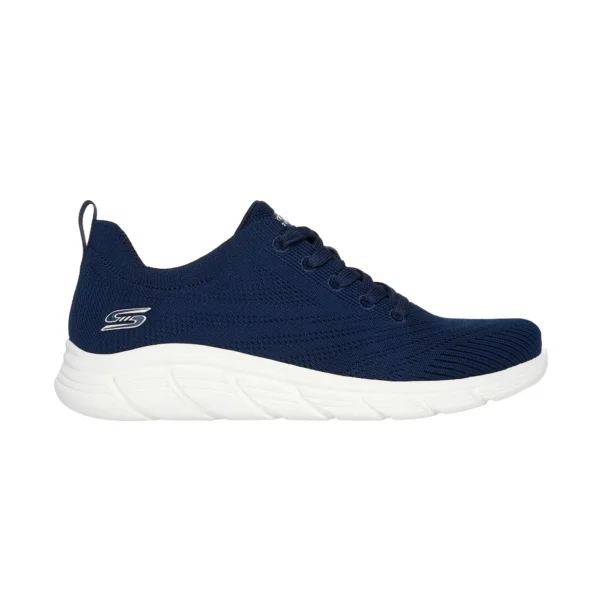 خرید کفش سرمه‌ای زنانه اسکچرز مدل 117591 NVY BOBS Sport B Flex Lo - Graceful Stride اورجینال از سایت ایران اسکیچرز