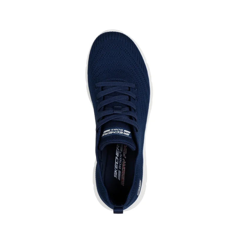 خرید کفش سرمه‌ای زنانه اسکچرز مدل 117591 NVY BOBS Sport B Flex Lo - Graceful Stride اورجینال از سایت ایران اسکیچرز