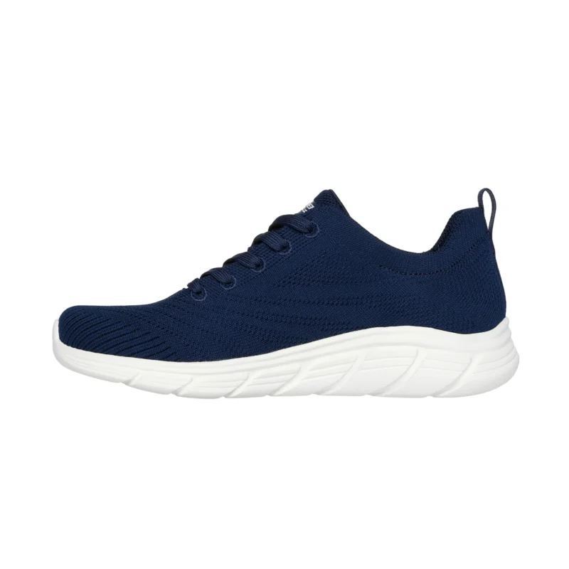 خرید کفش سرمه‌ای زنانه اسکچرز مدل 117591 NVY BOBS Sport B Flex Lo - Graceful Stride اورجینال از سایت ایران اسکیچرز
