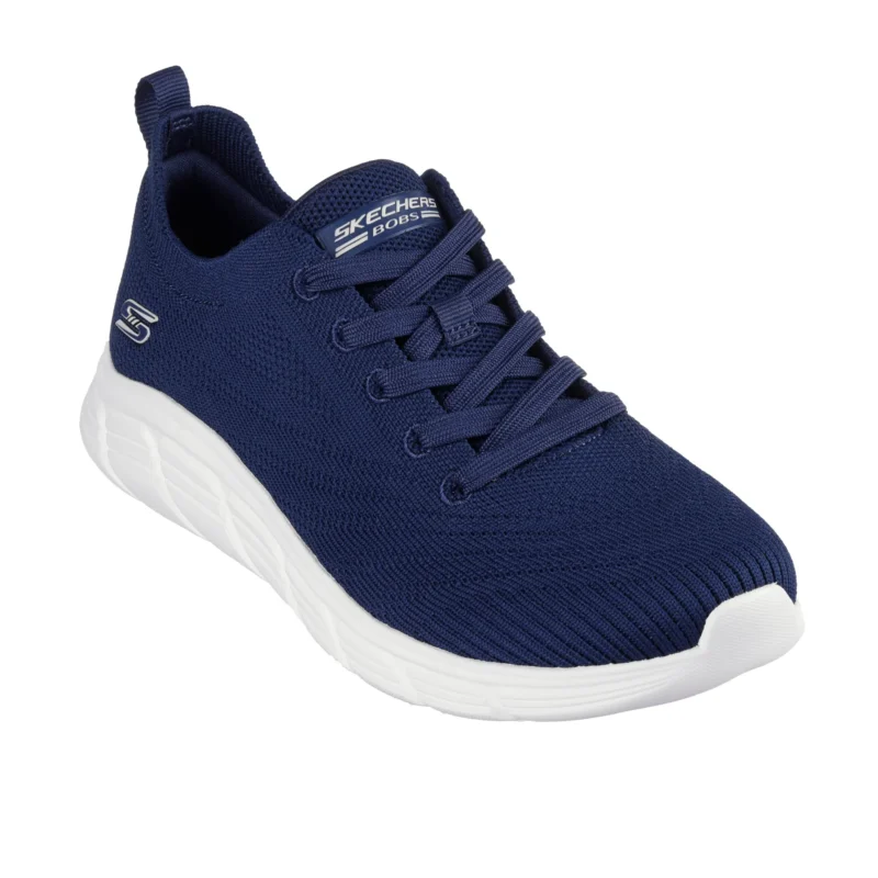 خرید کفش سرمه‌ای زنانه اسکچرز مدل 117591 NVY BOBS Sport B Flex Lo - Graceful Stride اورجینال از سایت ایران اسکیچرز