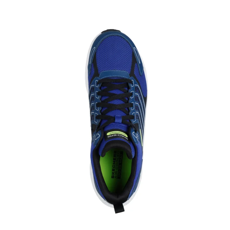 خرید و قیمت کفش آبی مردانه اسکچرز مناسب دویدن ضد آب مدل 220871 BLU Go Run Consistent 2.0 -100% Waterproof ایران اسکچرز