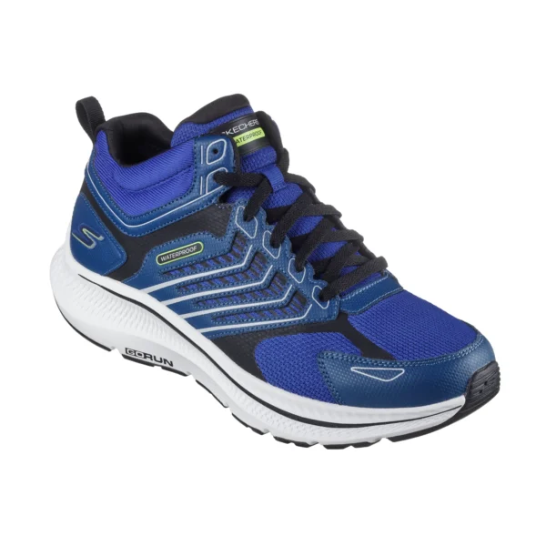 خرید و قیمت کفش آبی مردانه اسکچرز مناسب دویدن ضد آب مدل 220871 BLU Go Run Consistent 2.0 -100% Waterproof ایران اسکچرز