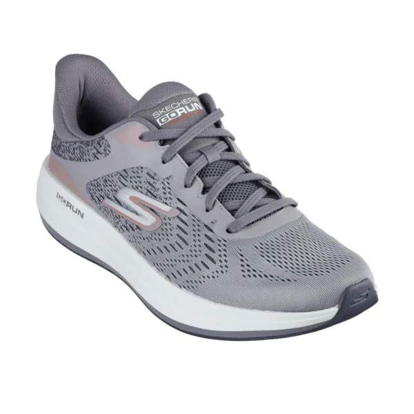 خرید کفش طوسی مردانه اسکچرز مدل 220541 GYOR GO RUN PULSE 2.0 مناسب دویدن راحت پوش از ایران اسکیچرز