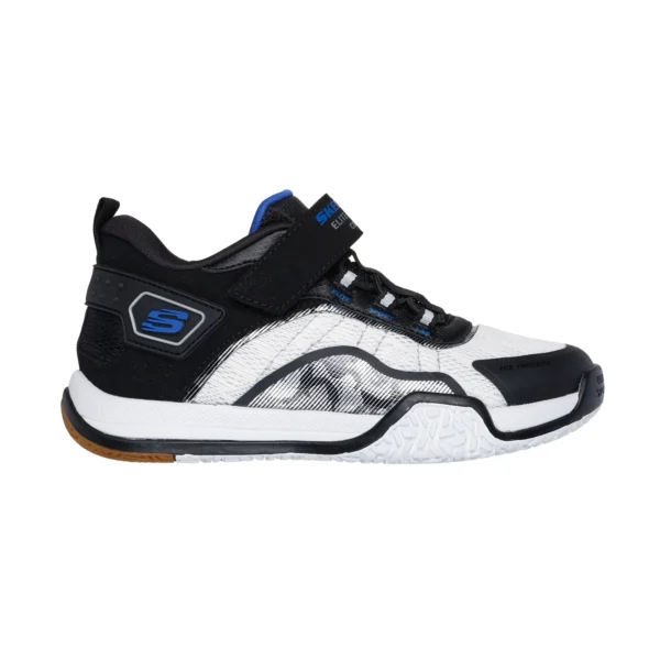 خرید کفش مشکی سفید پسرانه اسکچرز مدل 403968L BKW Elite Sport Court راحتی از اسکیچرز یوسف آباد