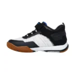 خرید کفش مشکی سفید پسرانه اسکچرز مدل 403968L BKW Elite Sport Court راحتی از اسکیچرز یوسف آباد