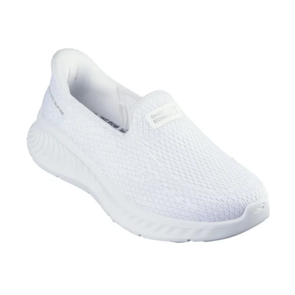 قیمت و خرید کفش سفید بدون بند زنانه اسکچرز مدل 125644 WHT Slip-ins: Go Walk Now - Ivy
