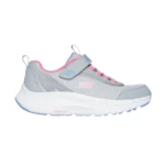 خرید کفش طوسی دویدن دخترانه اسکچرز مدل 303928L GRY Go Run Consistent 2.0 - Steady Pace از ایران اسکیچرز