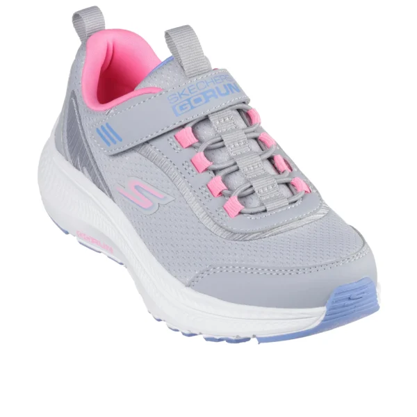 خرید کفش طوسی دویدن دخترانه اسکچرز مدل 303928L GRY Go Run Consistent 2.0 - Steady Pace از ایران اسکیچرز