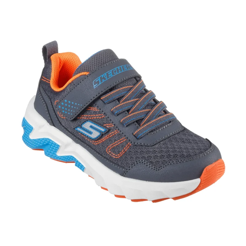 خرید کفش طوسی پسرانه اسکچرز مدل 403962L CHAR Elite Sport Tread - Spec-Stride از ایران اسکچرز