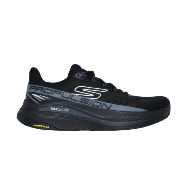 خرید و قیمت کفش مشکی ورزشی مردانه اسکچرز مدل 220509 BLK Max Cushioning Propulsion از ایران اسکیچرز
