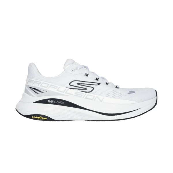 خرید کفش سفید ورزشی مردانه اسکچرز مدل 220509 WBK Max Cushioning Propulsion از ایران اسکیچرز