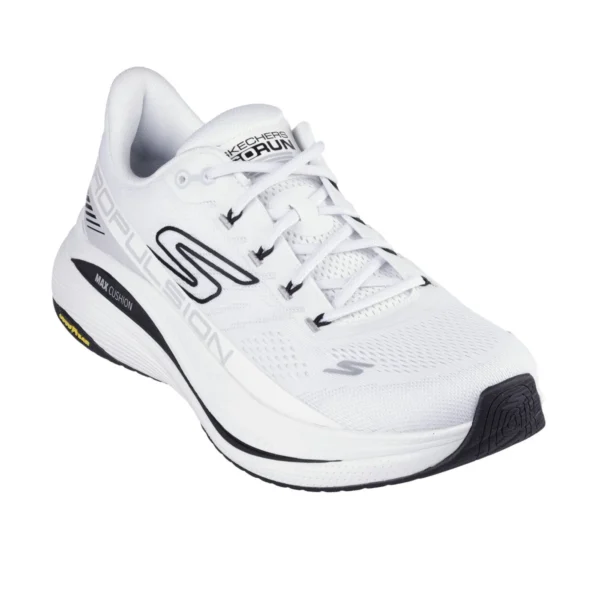 خرید کفش سفید ورزشی مردانه اسکچرز مدل 220509 WBK Max Cushioning Propulsion از ایران اسکیچرز